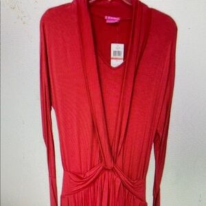 BCBGirl Raspberry Red Dress NEW with tags Women's Size XS $98